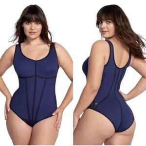 Honeylove Deep Blue Shapewear Bodysuit